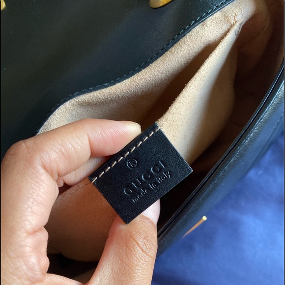 (SOLD TO A LOVELY BUYER) GG Marmont matelassé mini - Picture 8 of 10